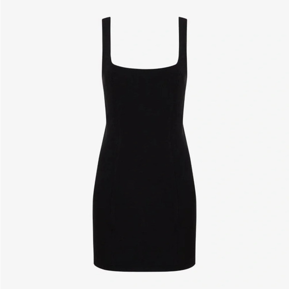 Rumored Black Mini Dress - Picture 3 of 4